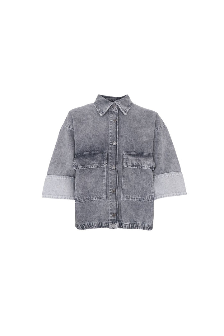 Black Colour - Bcizzy Jacket 41163 - Grey