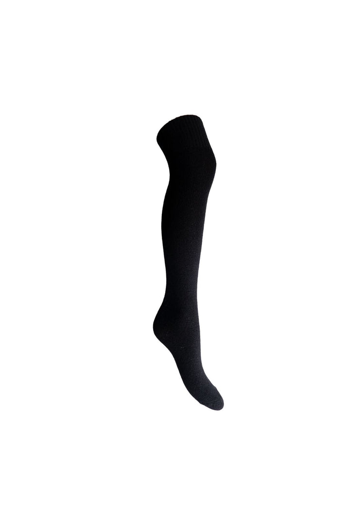 Black Colour - Bcjustine Wool Kneesock 8587 - Black