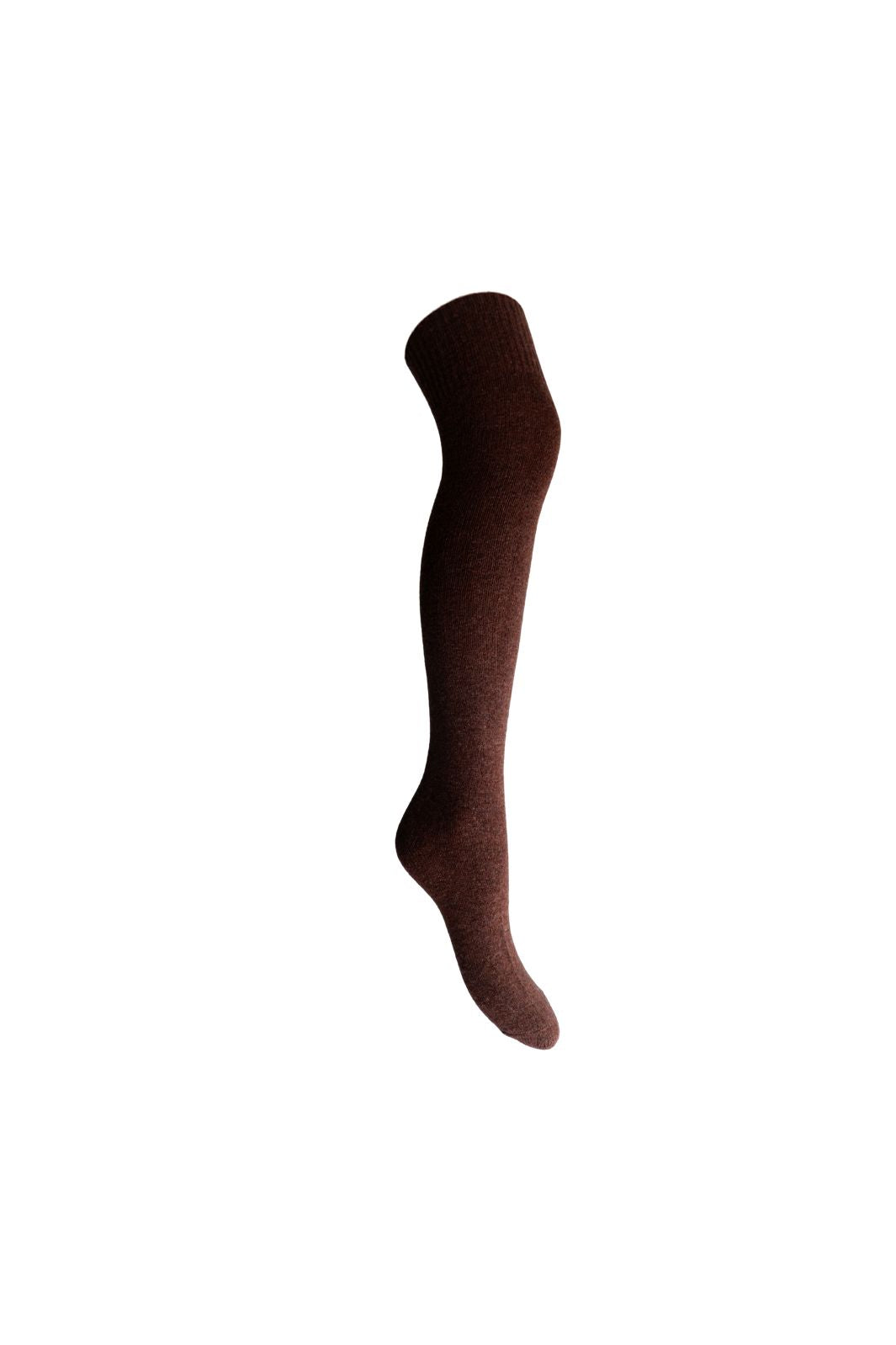 Black Colour - Bcjustine Wool Kneesock 8587 - Coffee