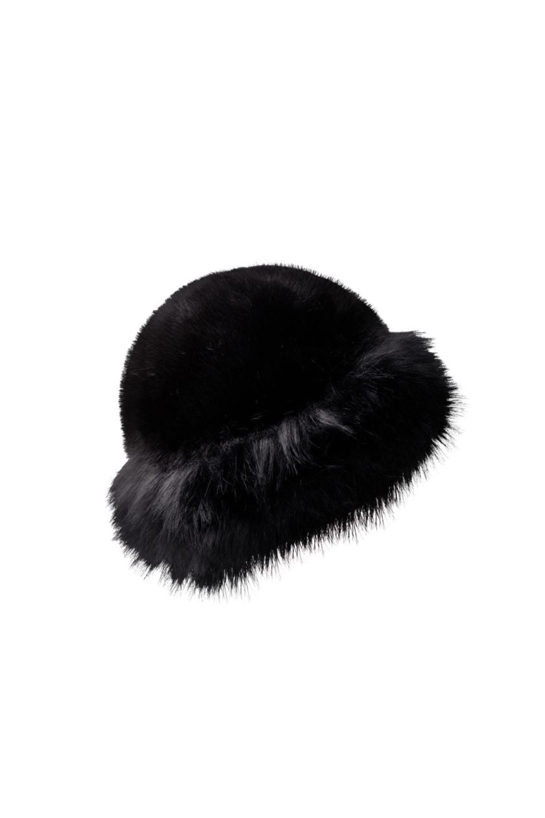 Black Colour - Bckajsa Fluffy Hat 8049 - Black