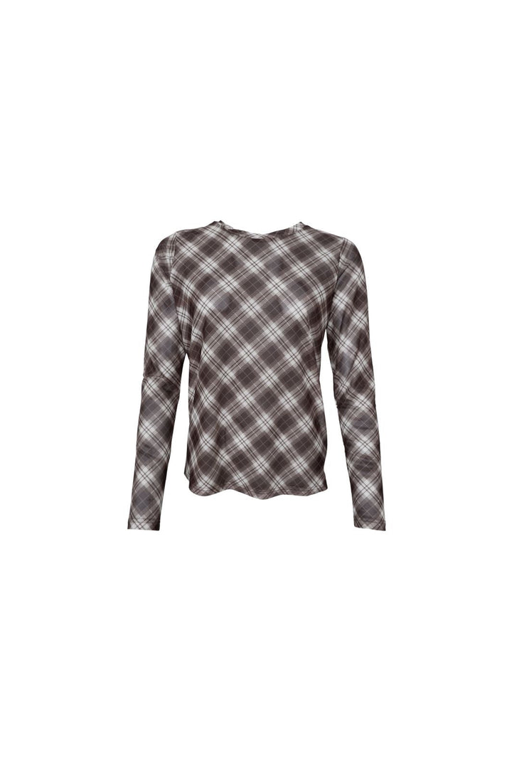 Black Colour - Bckamma Mesh Blouse 42000 - Shirts,Mesh & Basic Blouses - Mini Leo