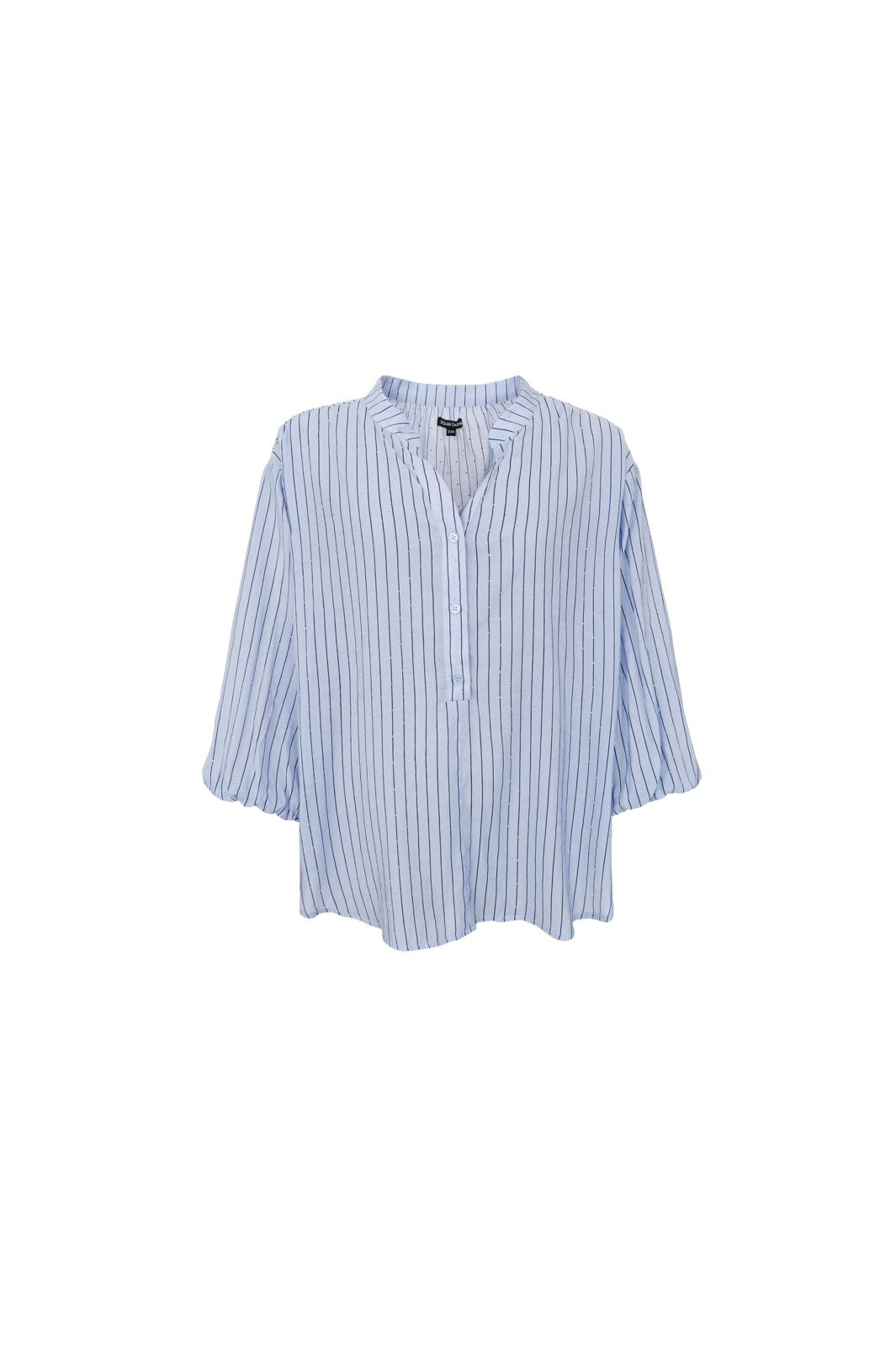 Black Colour - Bckendall Blouse 40929 - Lt. Blue