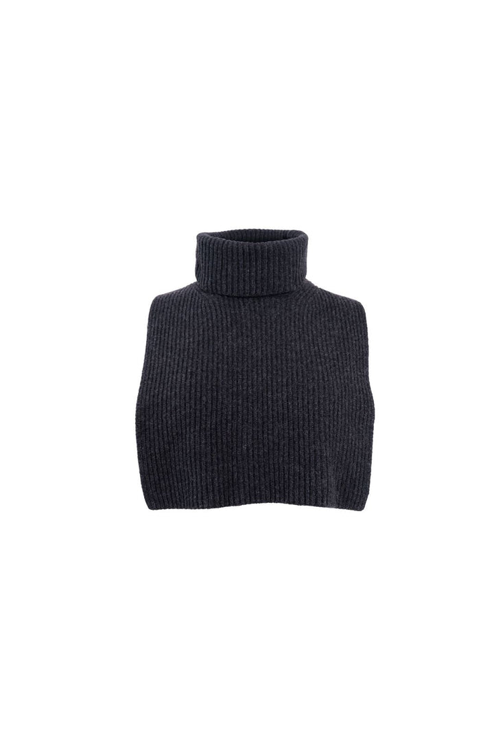 Black Colour - Bcknox Neckwarmer 8055 - Dk. Grey