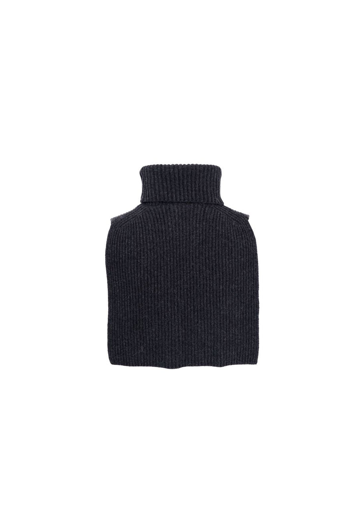 Black Colour - Bcknox Neckwarmer 8055 - Dk. Grey