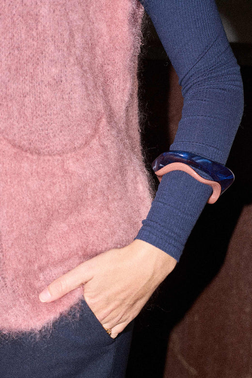 Black Colour - Bclaneya Bangle 4495 - Nude Smykker 