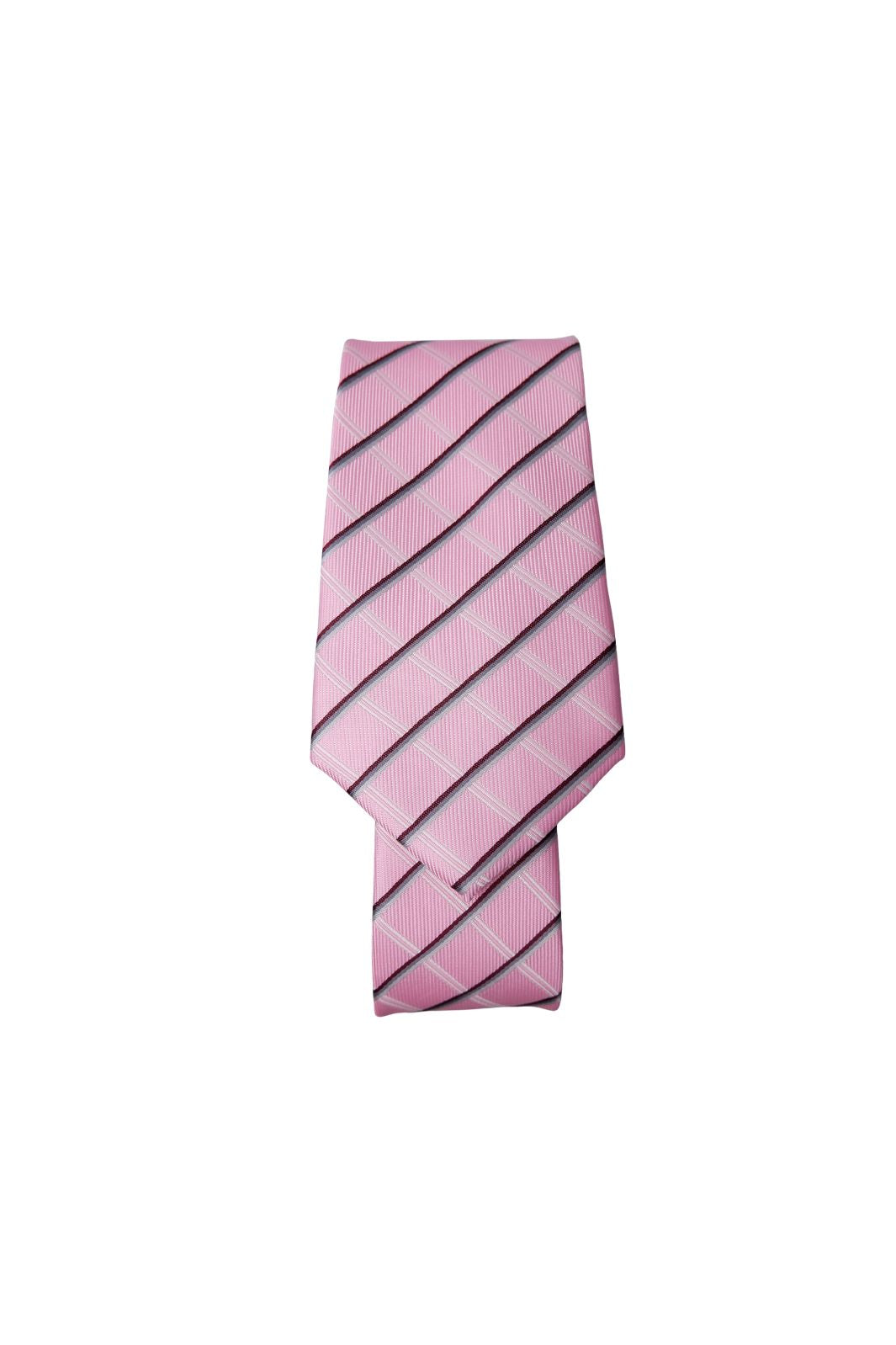 Black Colour - Bclulu Tie 208437 - Pink Stripe