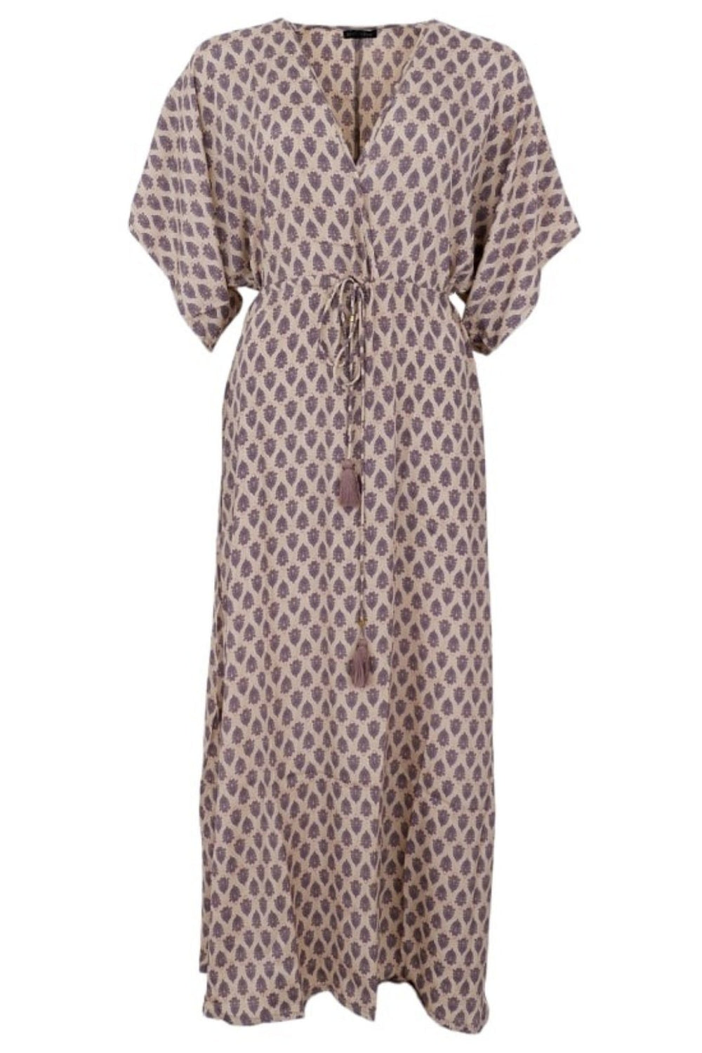 Black Colour - BcLuna Long V-Neck Dress - Savannah Rose Kjoler 