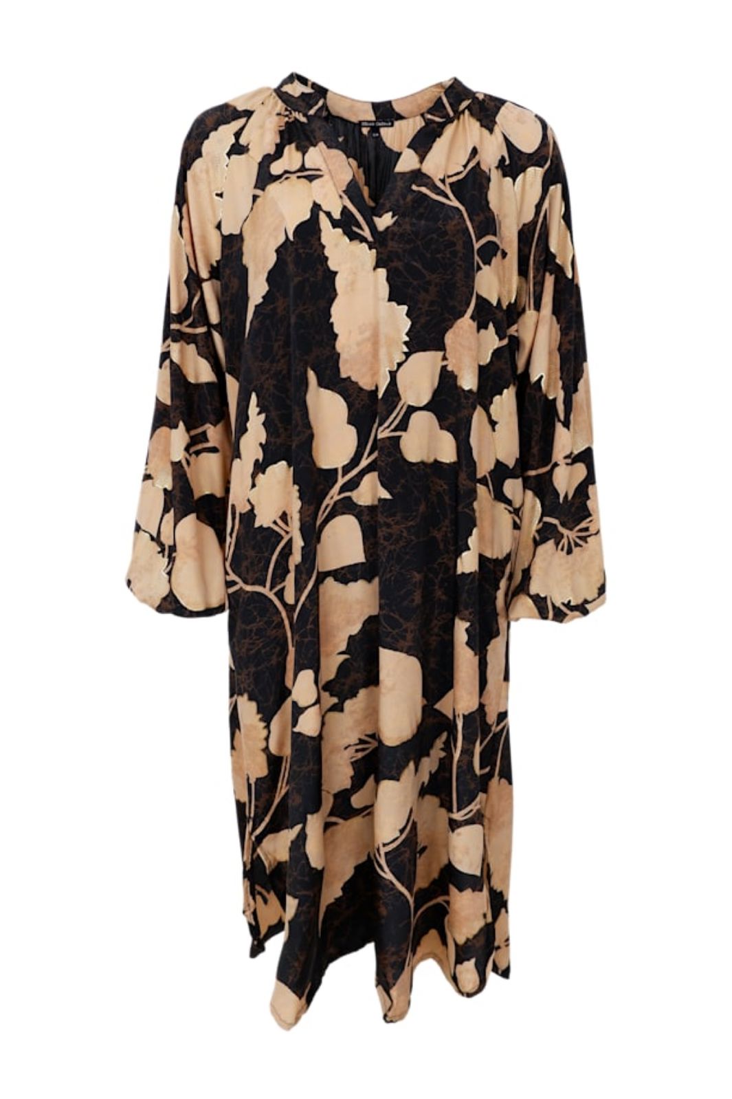 Black Colour - Bcluna Nelly Dress 39181 - Fall Leaf Kjoler 