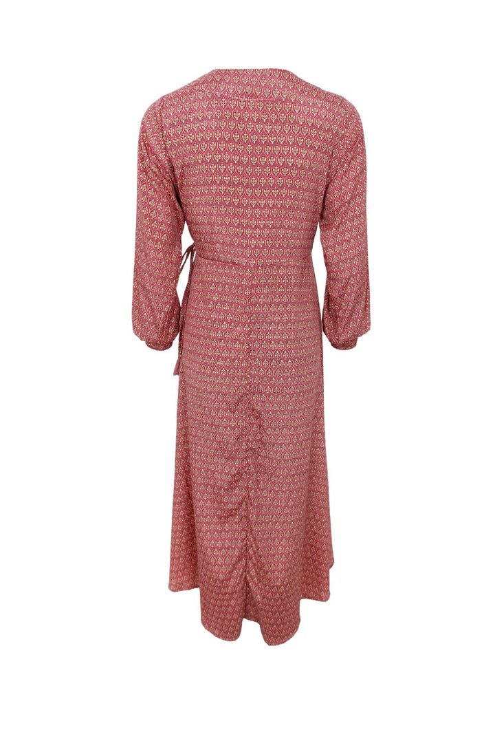 Black Colour - Bcluna Wrap Dress 39212 - Indie Berry