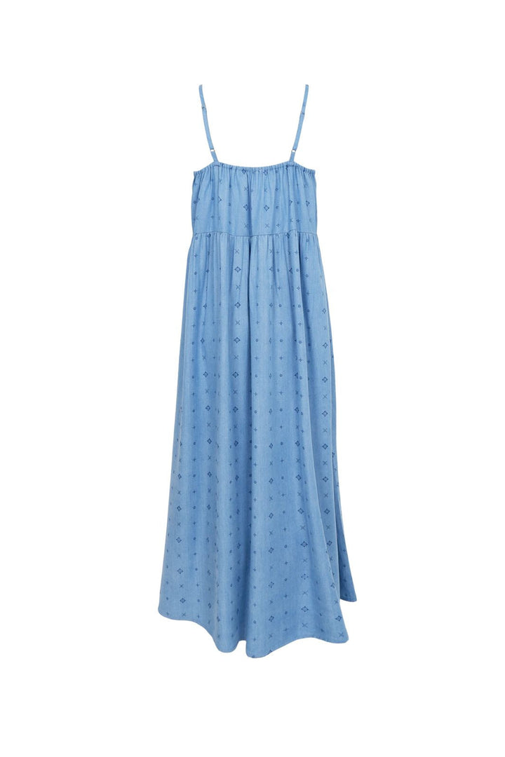 Précommande - Black Colour - Bclyra Strap Dress 40890 - Denim Blue