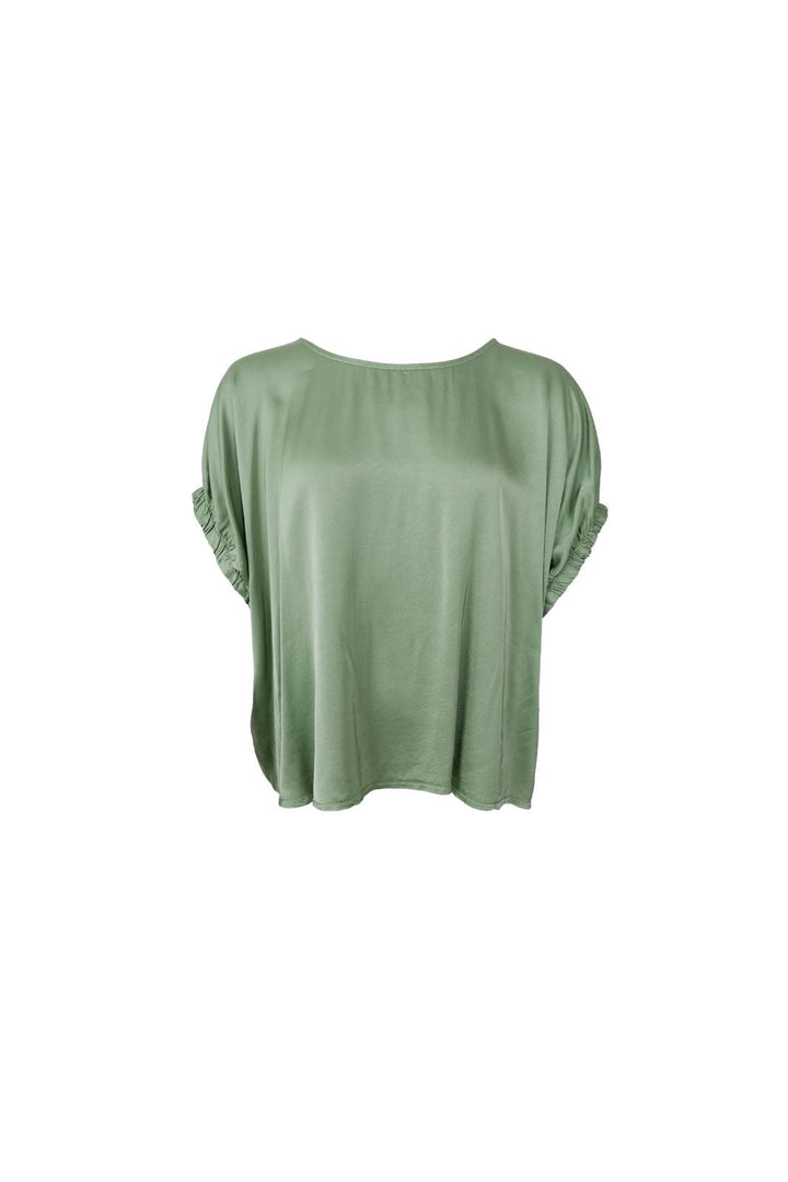 Black Colour - Bcmabel Blouse 40996 - Sage Green