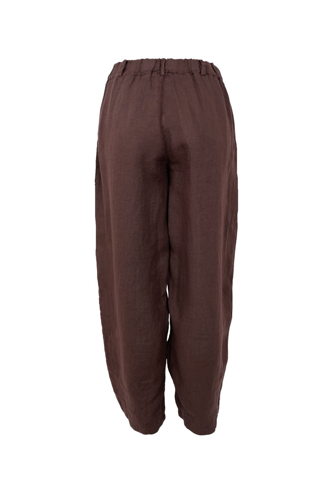 Black Colour - Bcmelina Barrel Linen Pant 41113 - Coffee