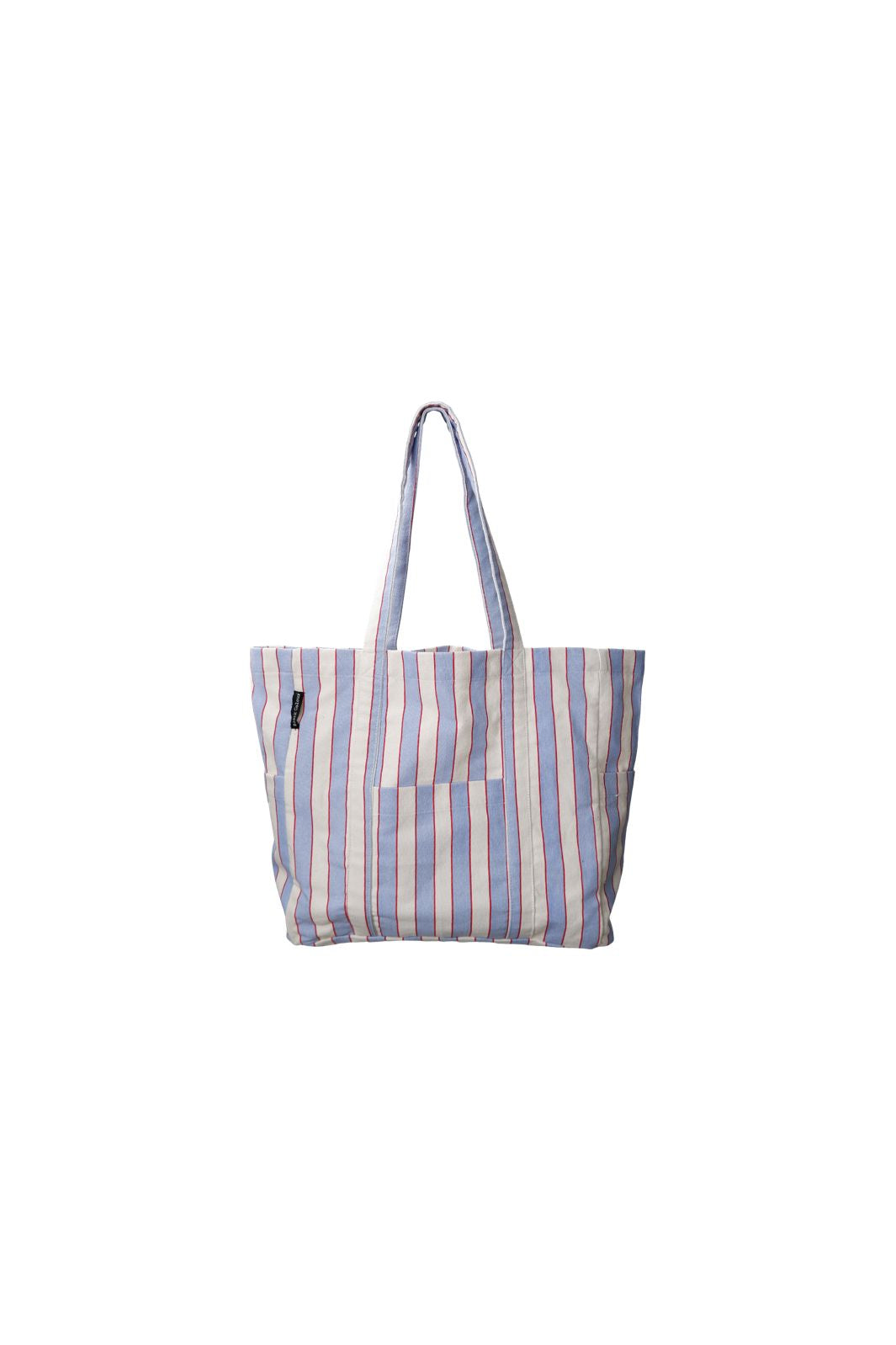Black Colour - Bcnella Canvas Bag 9377 - Blue Stripe