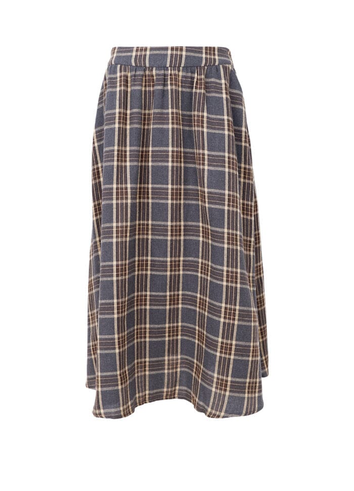 Black Colour - Bcnellie Skirt 41008 - Grey Nederdele 