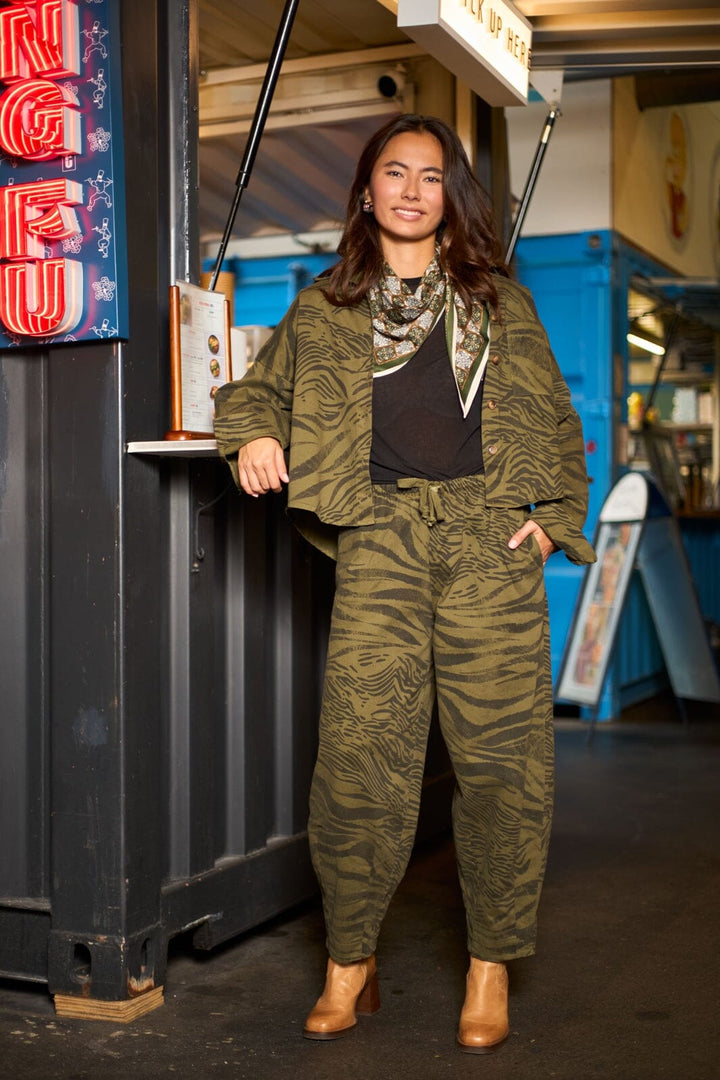 Black Colour - Bcofelia Shirt Jacket 41346 - Army