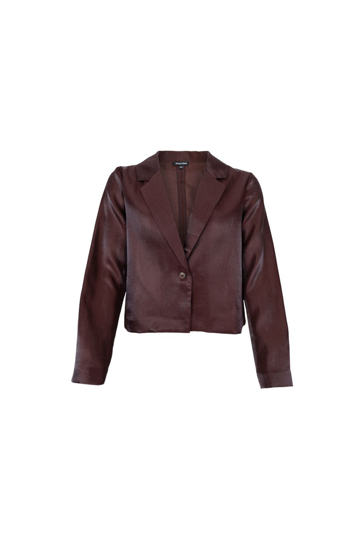 Black Colour - Bcolympia Sheer Blazer 41344 - Coffee