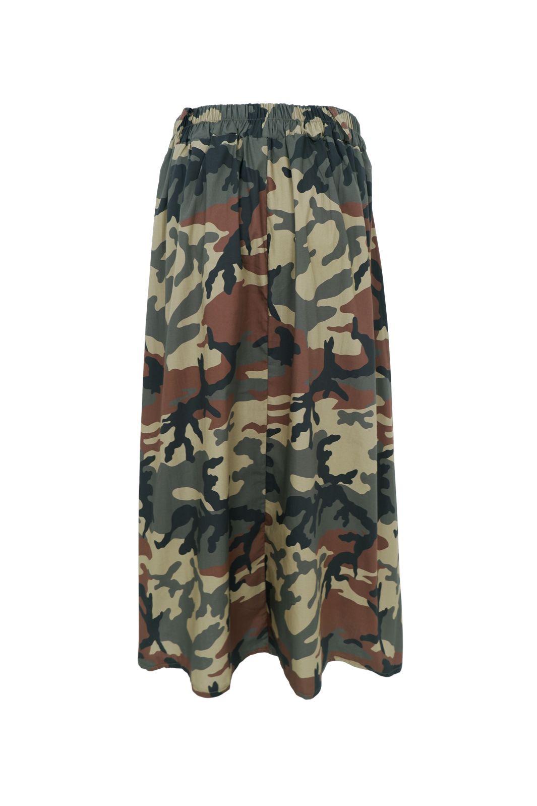 Black Colour - Bcpaprica Skirt 41353 - Army Camouflage