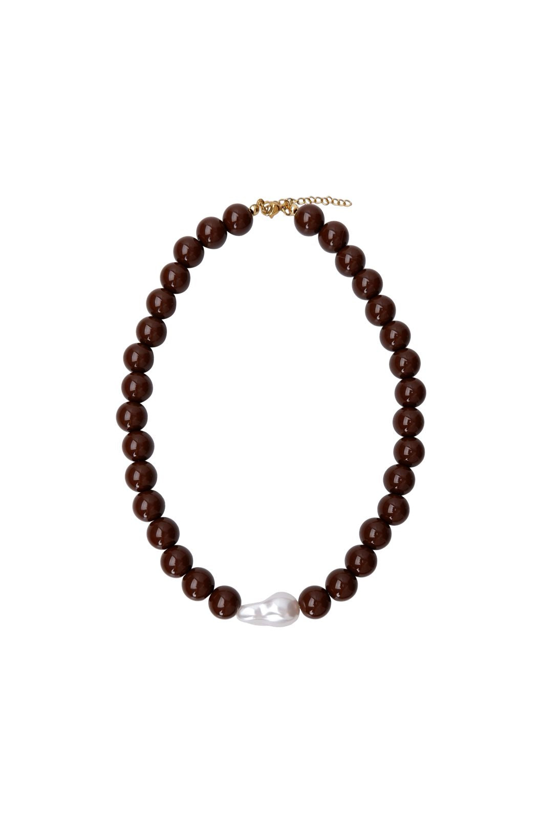 Black Colour - Bcsavina Necklace 4565 - Army