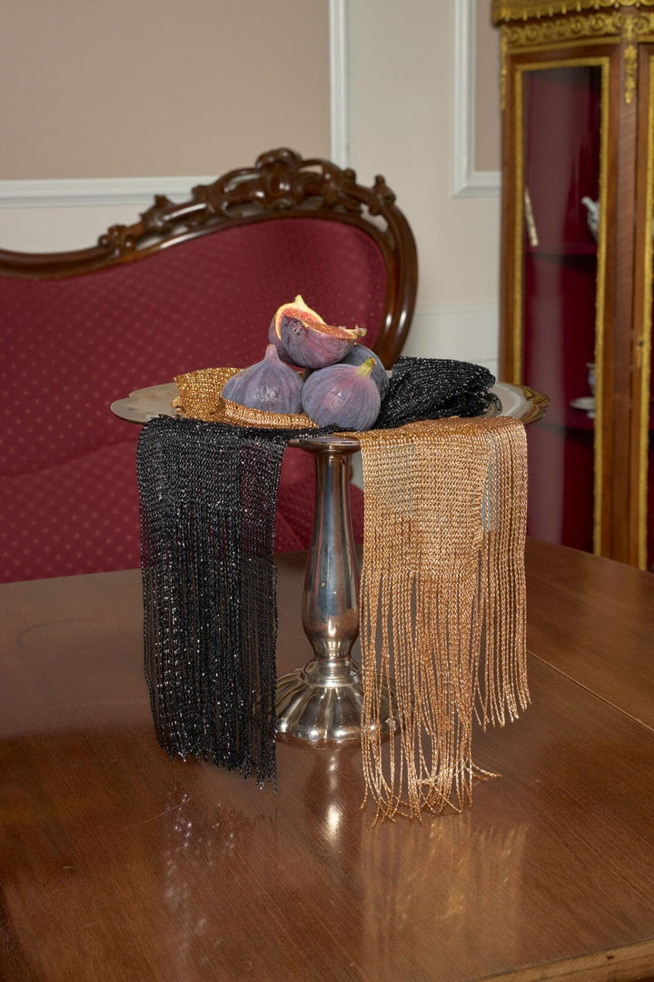 Black Colour - Bcshine Slim Fringe Scarf 208464 - Black