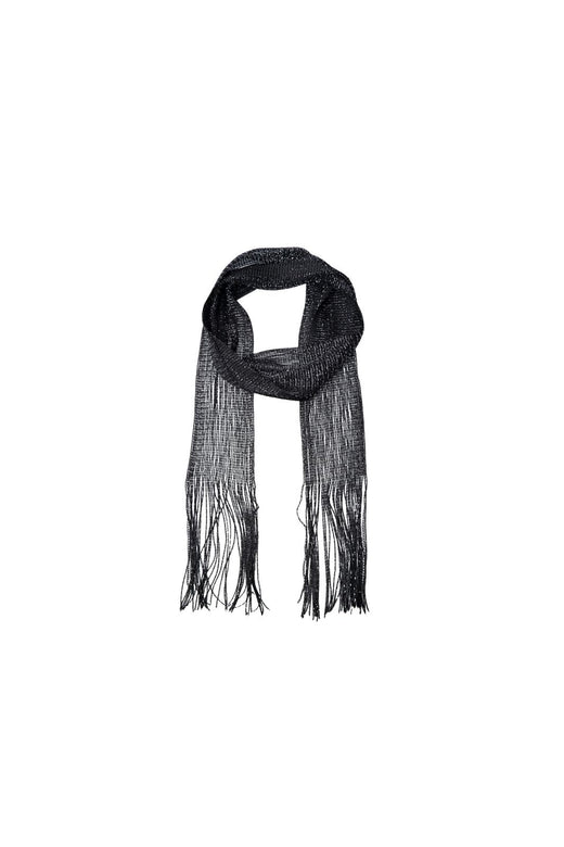 Black Colour - Bcshine Slim Fringe Scarf 208464 - Black