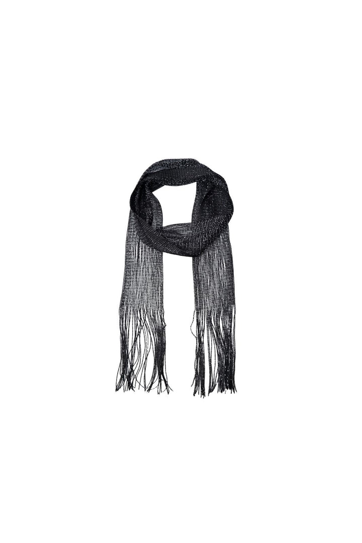 Black Colour - Bcshine Slim Fringe Scarf 208464 - Black