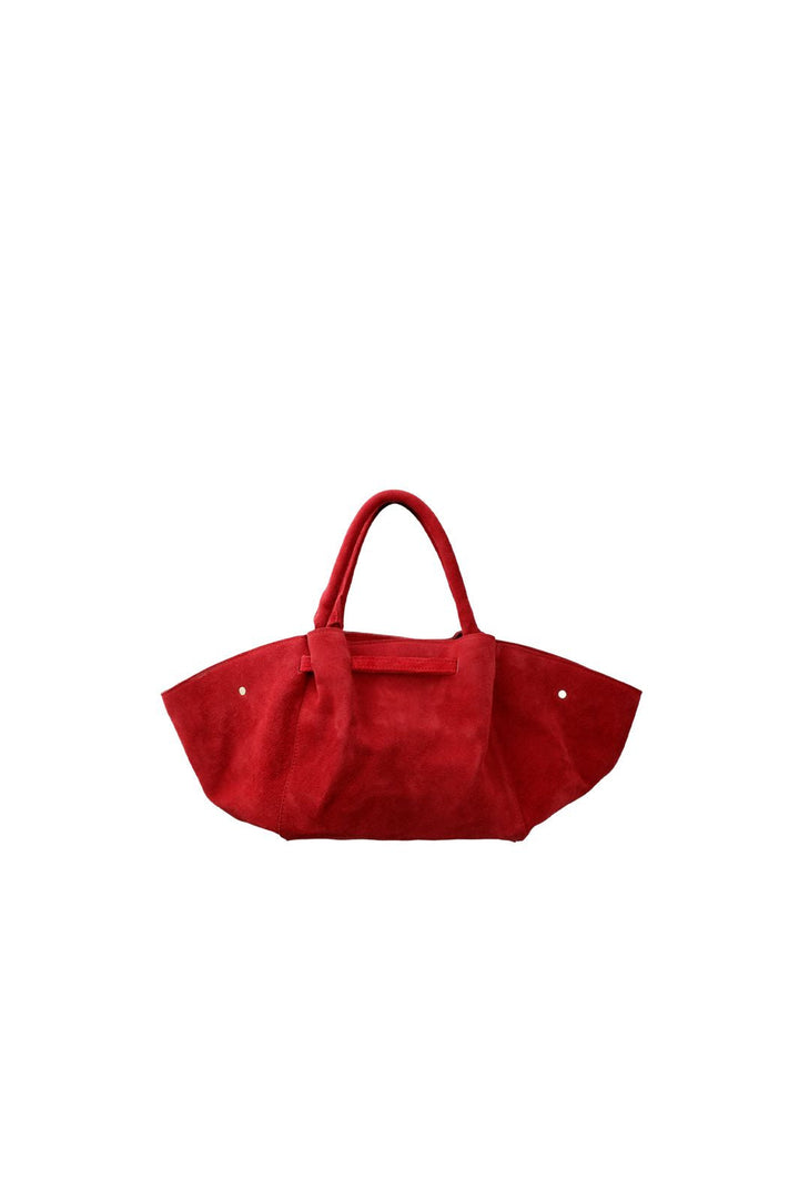 Black Colour - Bcsienna Suede Totebag 9373 - Red