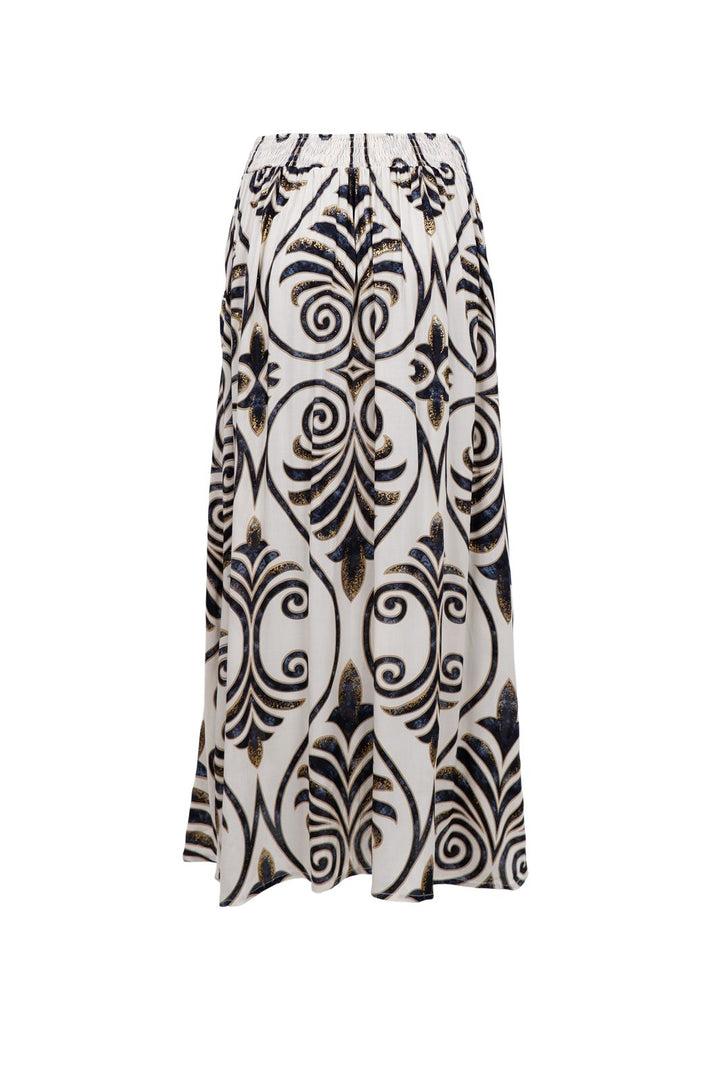 Précommande - Black Colour - Bcstella Regular Skirt 39606 - Malaka White