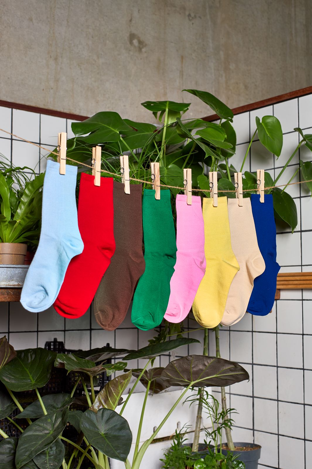 Black Colour - Bcsylvie Sock 8535 - Beige