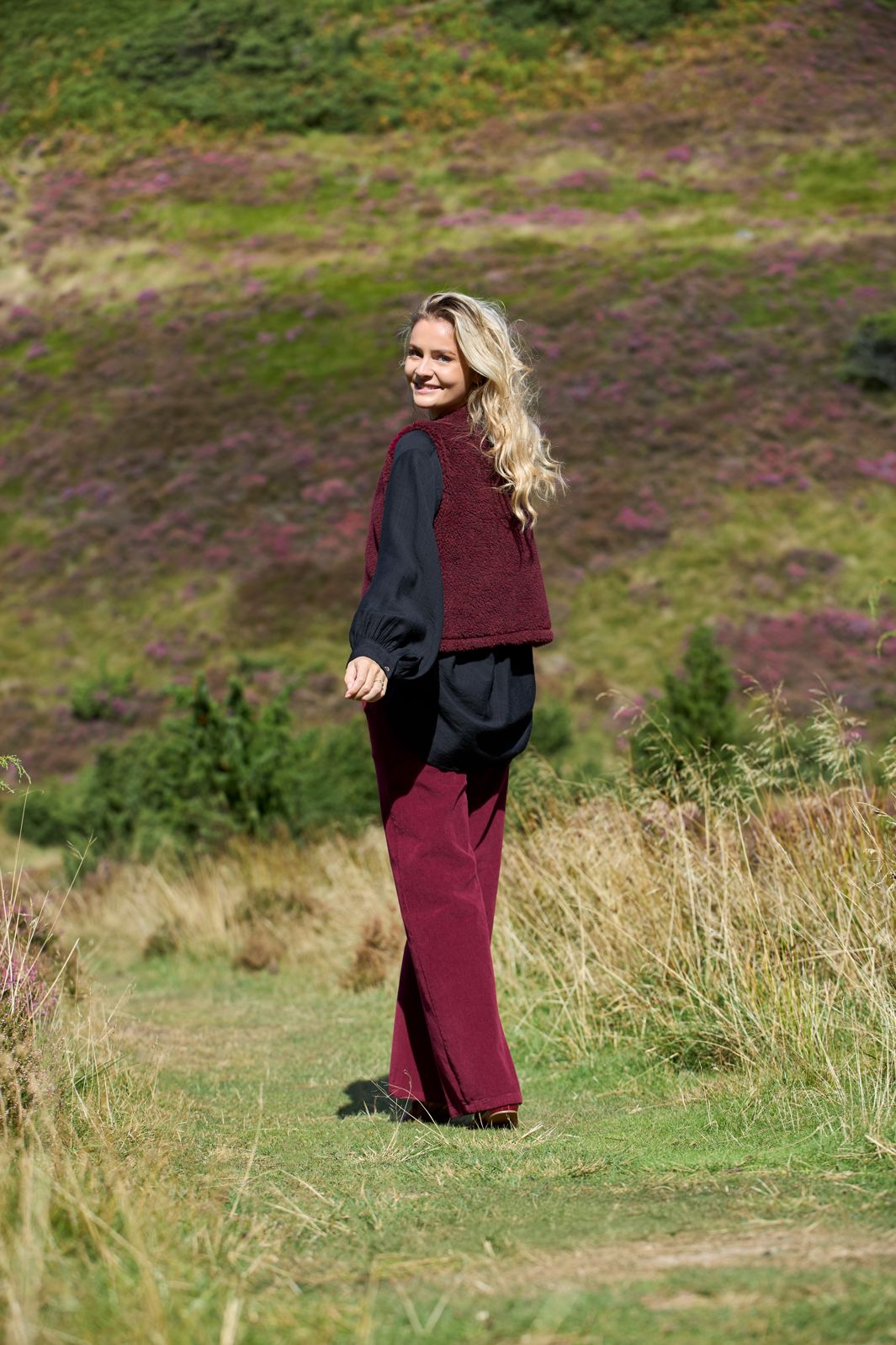 Black Colour - Bcteddy Vest 40939 - Plum