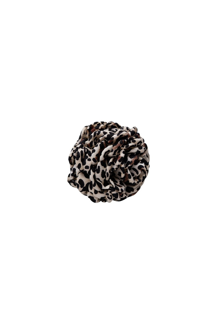 Black Colour - Bcvilla Mega Flower Hair Claw 6028 - Lt. Leo