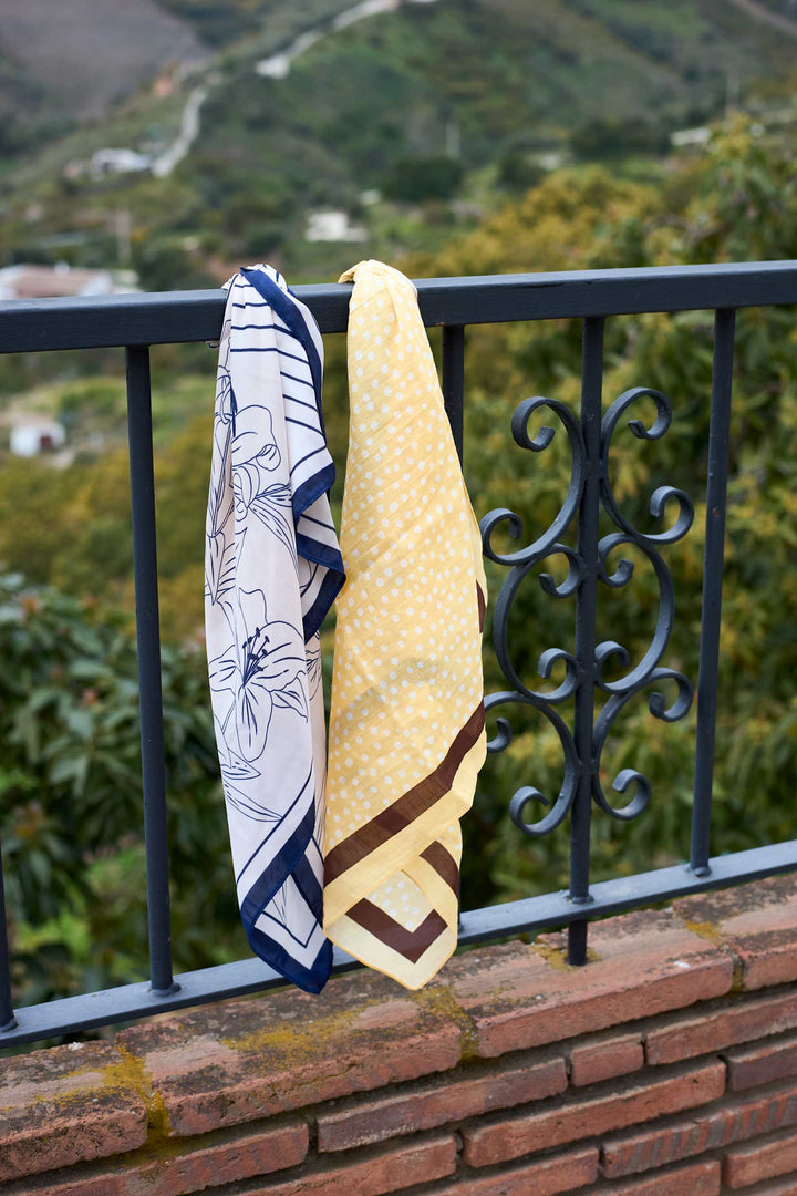 Black Colour - Bcvivica Mini Scarf 3684 - Lt. Yellow Tørklæder 