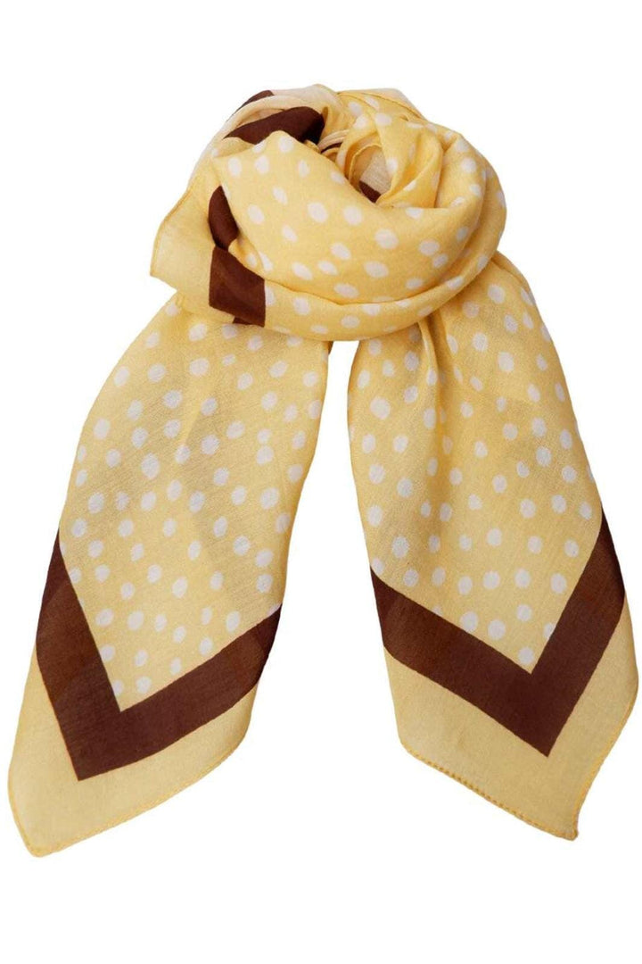 Black Colour - Bcvivica Mini Scarf 3684 - Lt. Yellow Tørklæder 