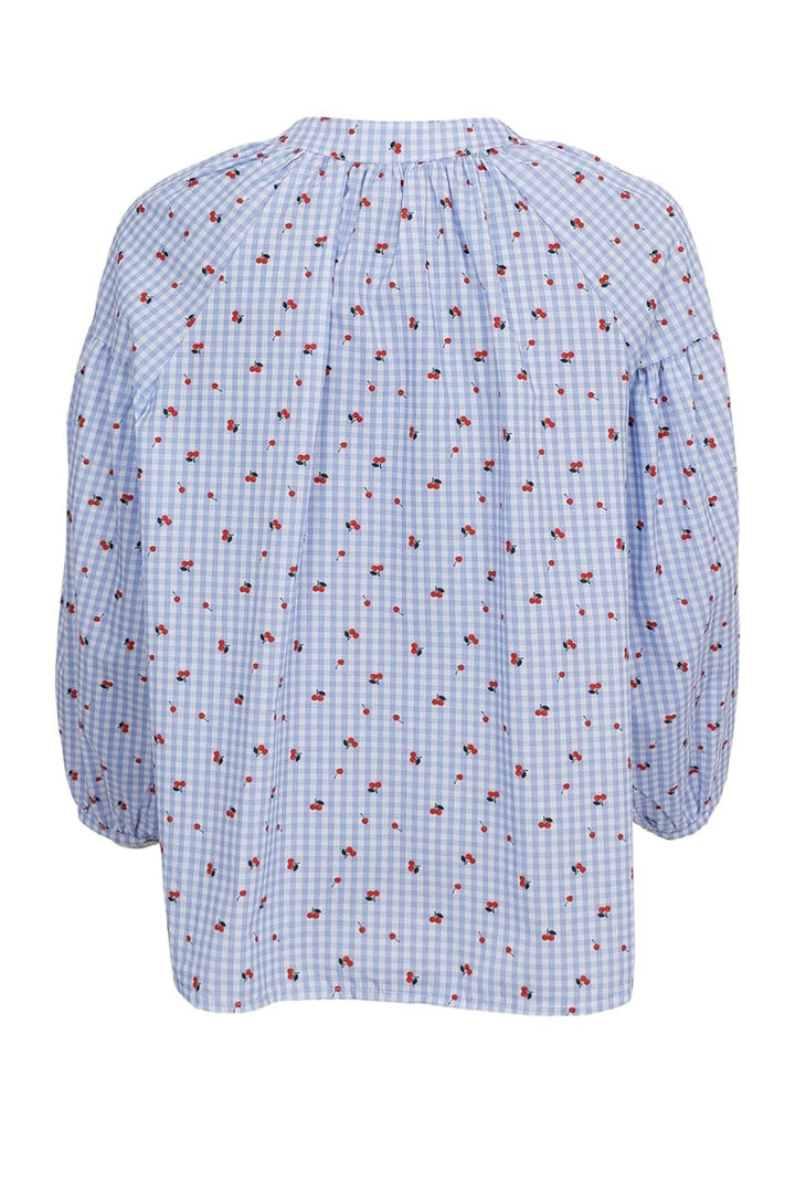 Black Colour - Bcwitty Shirt Blouse 40899 - Blue Cherry