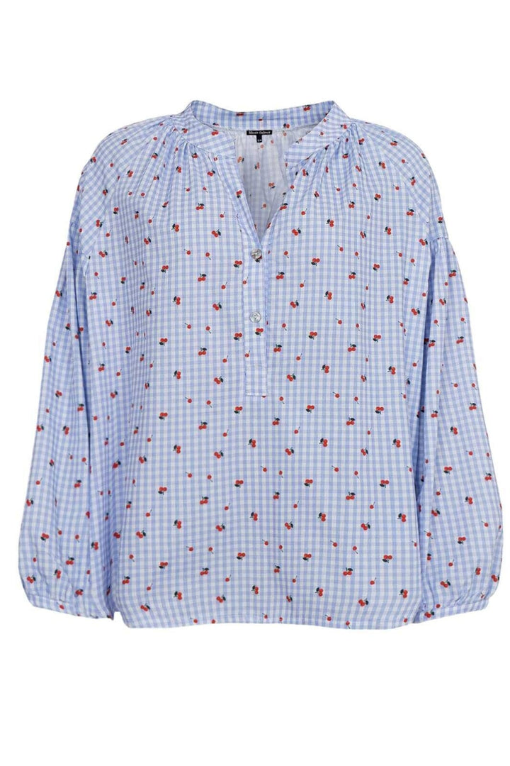 Black Colour - Bcwitty Shirt Blouse 40899 - Blue Cherry