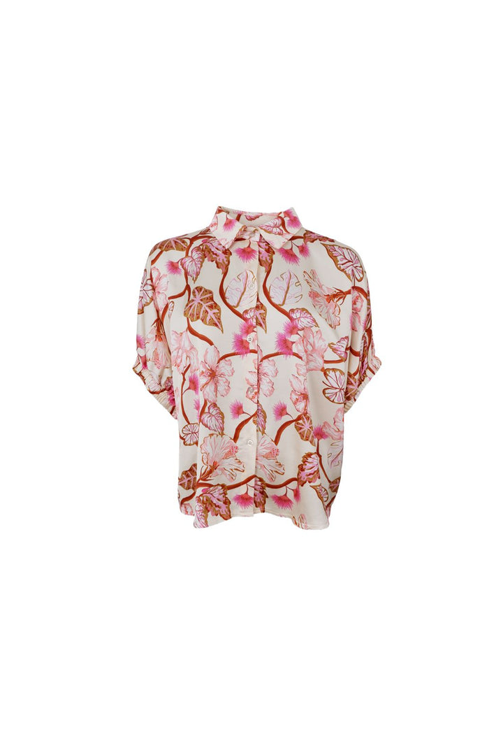 Black Colour - Bczelene Shirt Blouse 41155 - Coral