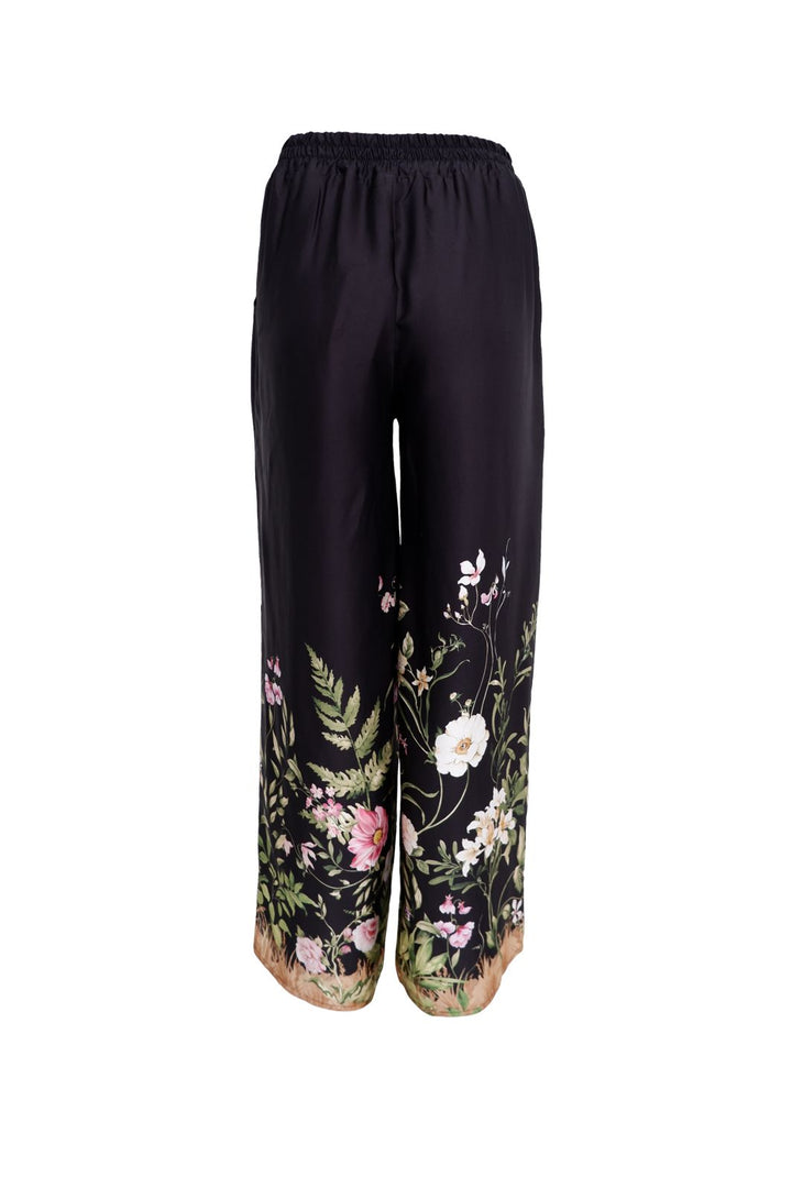 Précommande - Black Colour - Bczennia Pant 40915 - Black Flower