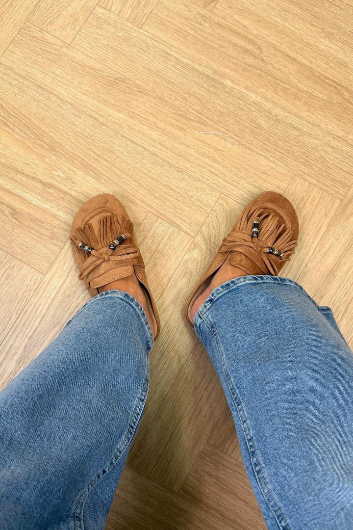 Bloom - Aster Loafers - Camel Loafers 