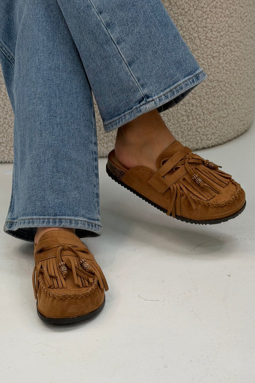 Bloom - Bluebell Loafers - Camel Loafers 