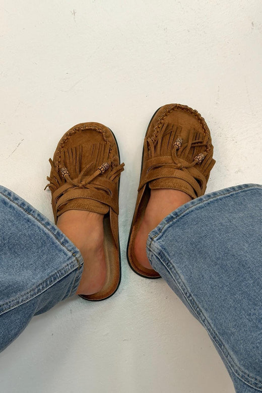 Bloom - Bluebell Loafers - Camel Loafers 