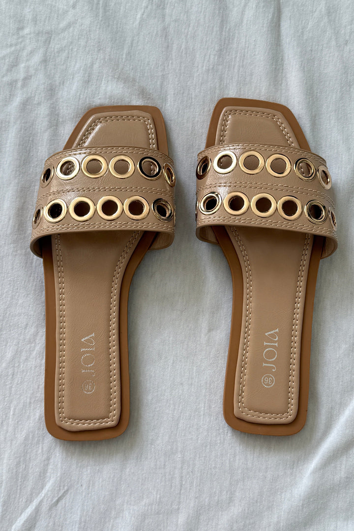 Bloom - Celeste Sandal - Nude Sandaler 