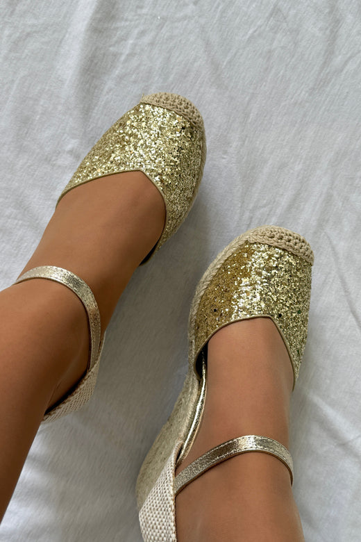 Bloom - Charlotte Sandal - Gold Sandaler 