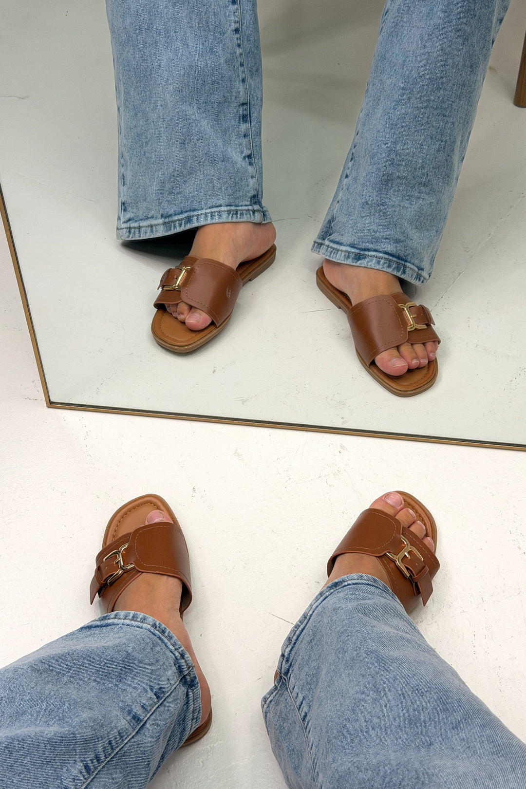 Bloom - Daffodil Sandals - Camel Sandaler 