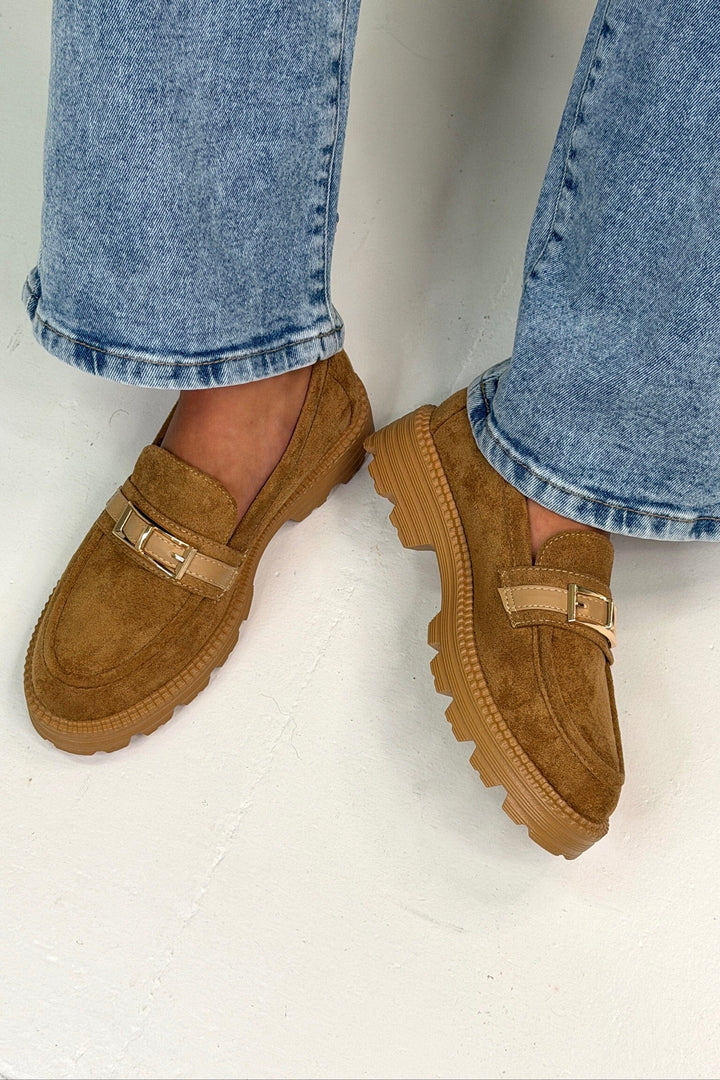 Bloom - Josette Loafers - Camel Loafers 