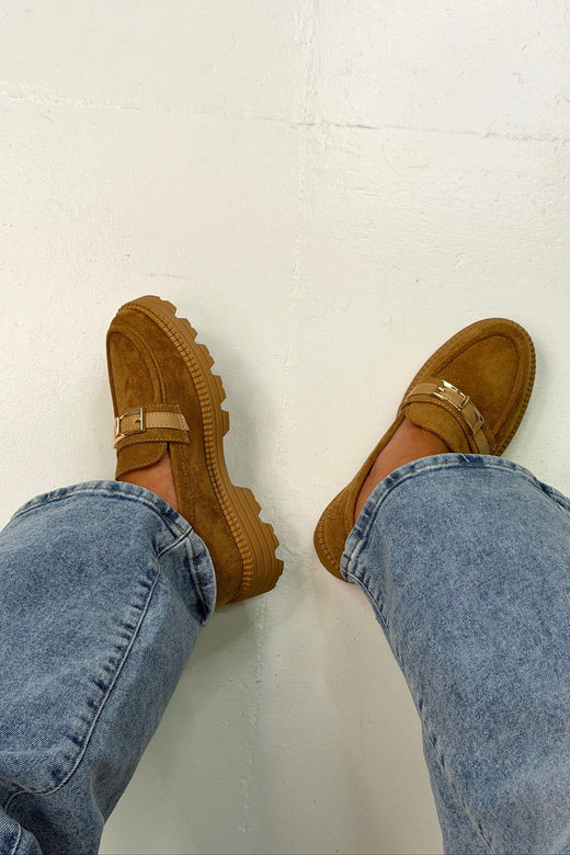 Bloom - Josette Loafers - Camel Loafers 