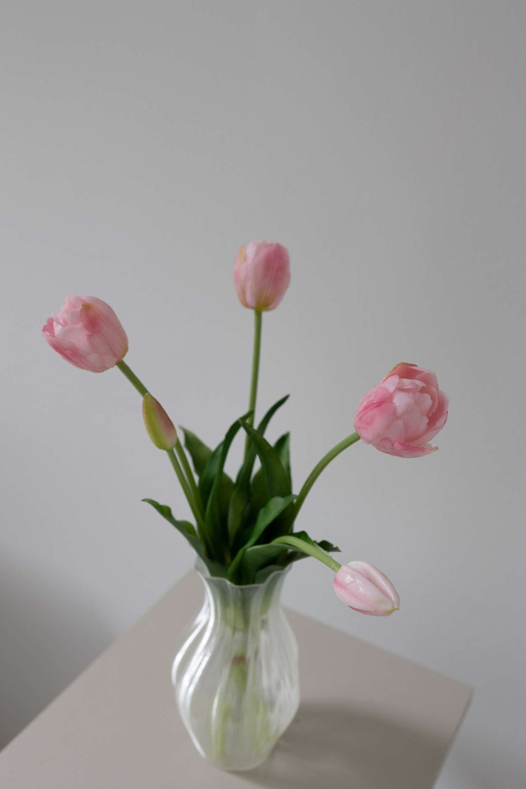 Bloom Objects - Artificial Layered Tulips - Light Pink - 02-172 Light Pink 