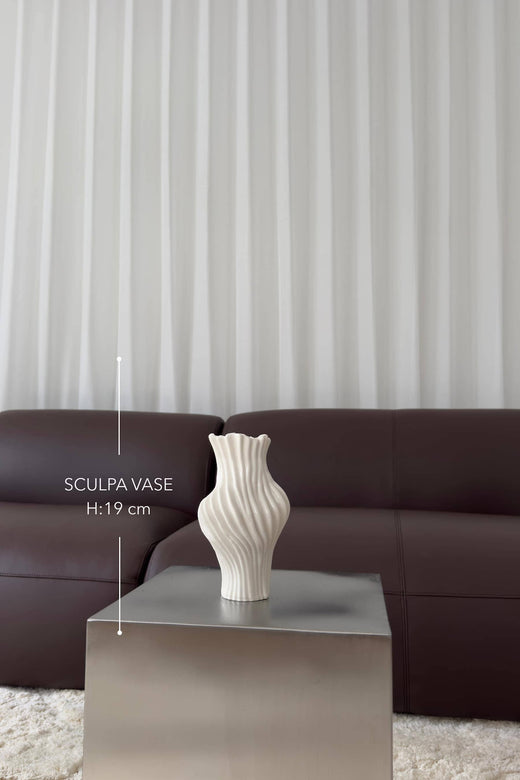 Bloom Objects - Sculpa Vase - Cloud - Small - 01-219 Cloud 