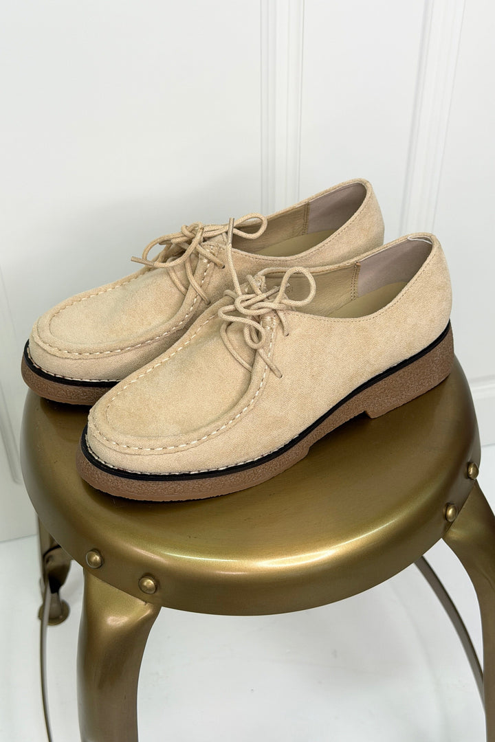 Bloom - Tansy Loafers - Beige Loafers 