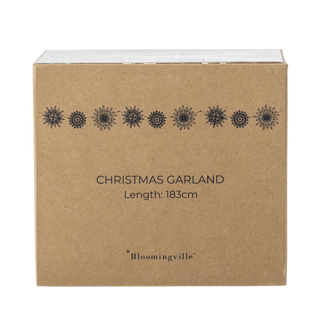 Bloomingville - Bellac Guirlande, Hvid, FSC® Mix, Papir 82068738 - White