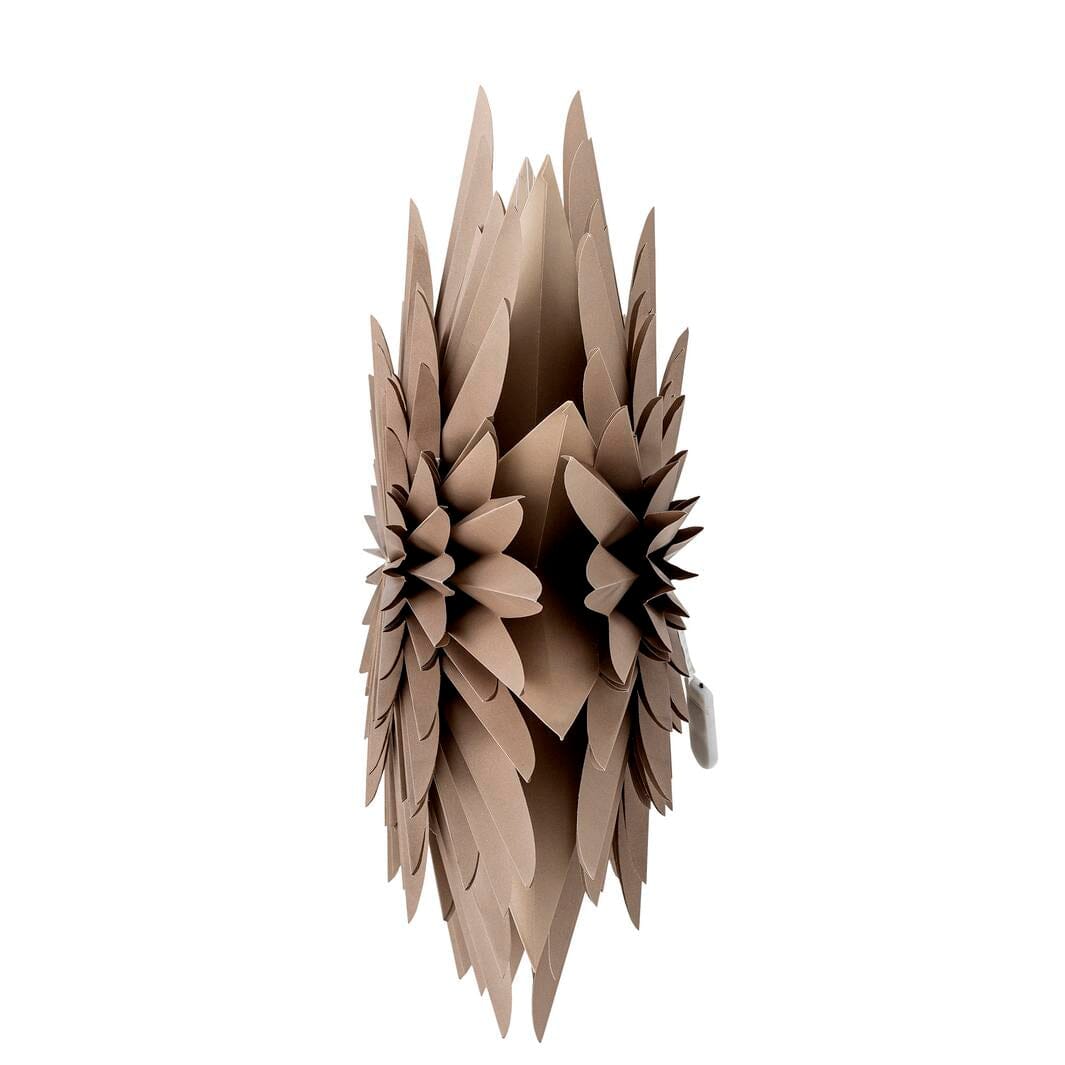 Bloomingville - Elijas Stjerne m/lys, Brun, FSC® Mix, Papir 82068560 - Brown