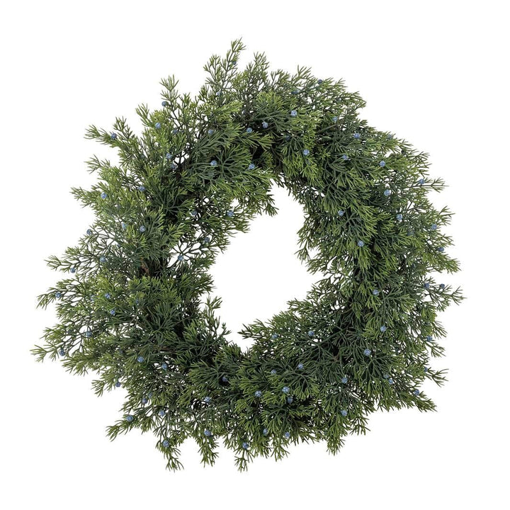 Bloomingville - Juniper Krans, Grøn, Kunstige Blomster 82072982 - Green